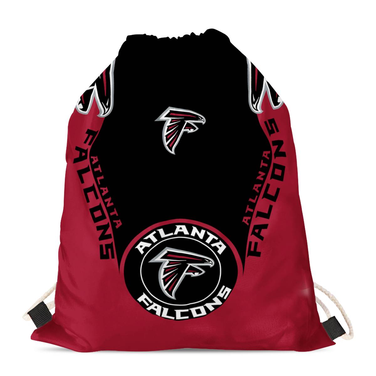 Atlanta Falcons Drawstring Backpack sack / Gym bag 18